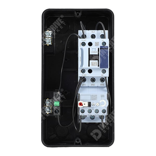 Photo of WEG DLW IP66 Direct On Line Starter 4A-6.3A 400V 3ph 2.2kW