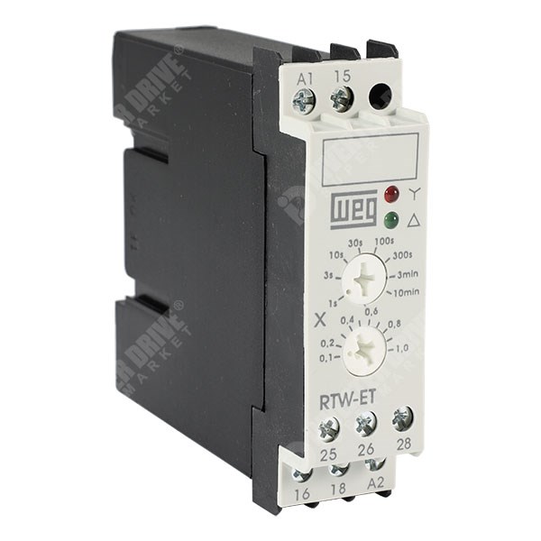 Photo of WEG RTW-ET02-MATE05 Electronic Timer for Star-Delta Starter, 2 x NO