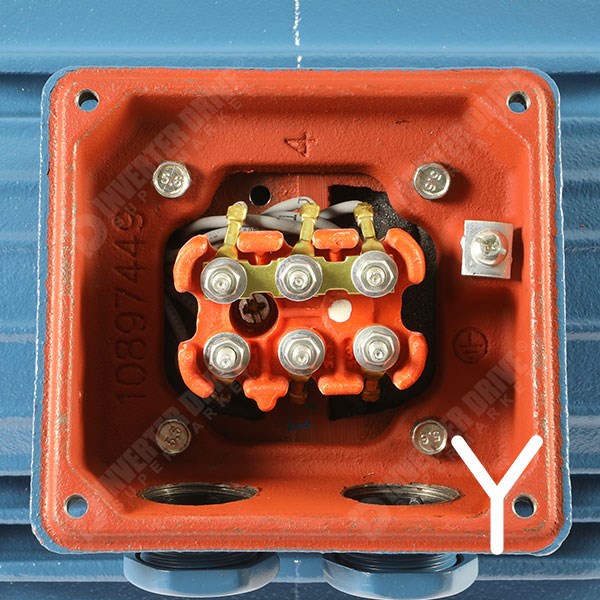 Photo of WEG W22 IE3 Cast Iron 2.2kW Three Phase Motor 230V/400V 4 Pole 100L Frame B35