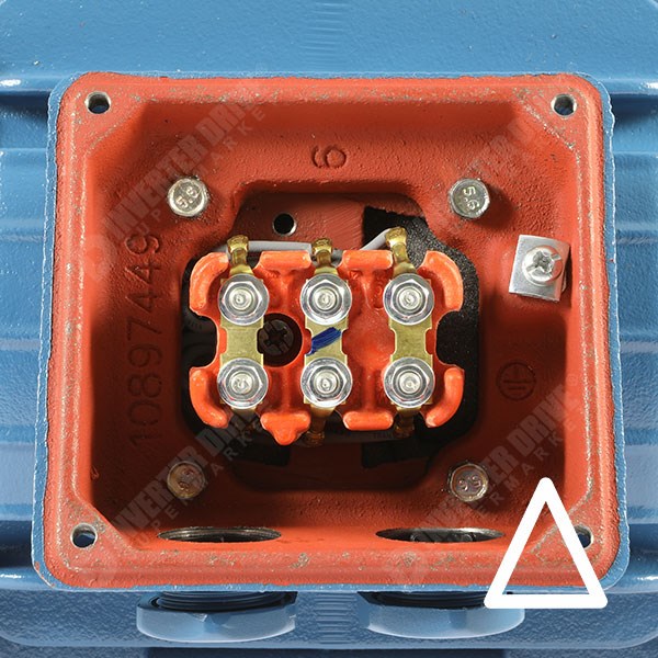 Photo of WEG W22 IE3 Cast Iron 2.2kW Three Phase Motor 230V/400V 2 Pole 90L Frame B3