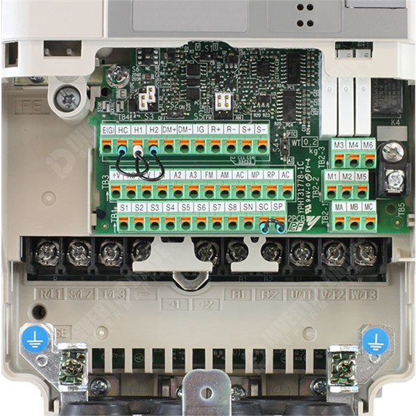 Photo of Yaskawa A1000 IP20 1.5kW/2.2kW 400V 3ph AC Inverter, DBr, STO, Unfiltered