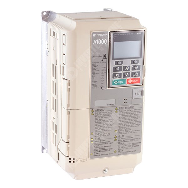 Photo of Yaskawa A1000 IP20 1.1kW/1.5kW 400V 3ph AC Inverter, DBr, STO, Unfiltered