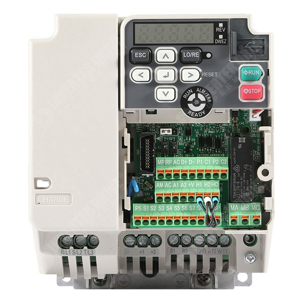 Photo of Yaskawa GA500 IP20 0.55kW/0.75kW 400V 3ph AC Inverter Drive, DBr, STO, C2 EMC