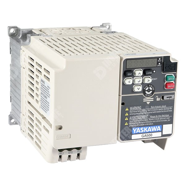 Photo of Yaskawa GA500 IP20 4kW/5.5kW 400V 3ph AC Inverter Drive, DBr, STO, C2 EMC