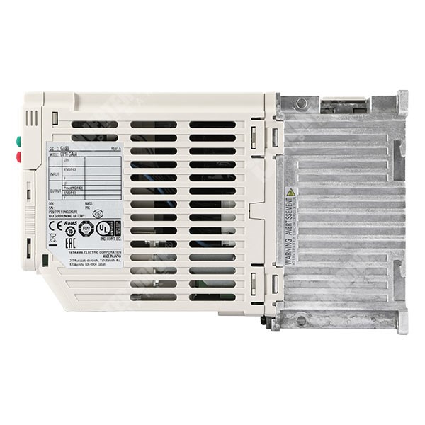 Photo of Yaskawa GA500 IP20 2.2kW/3kW 230V 1ph to 3ph AC Inverter Drive, DBr, STO, C1 EMC