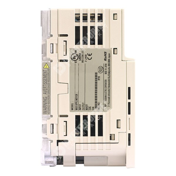 Photo of Yaskawa J1000 IP20 0.2kW/0.4kW 230V 1ph to 3ph AC Inverter, DBr, Unfiltered