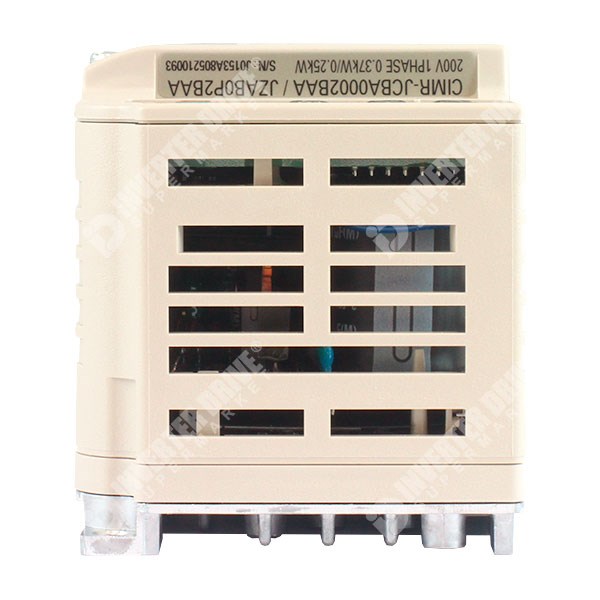 Photo of Yaskawa J1000 IP20 0.2kW/0.4kW 230V 1ph to 3ph AC Inverter, DBr, Unfiltered