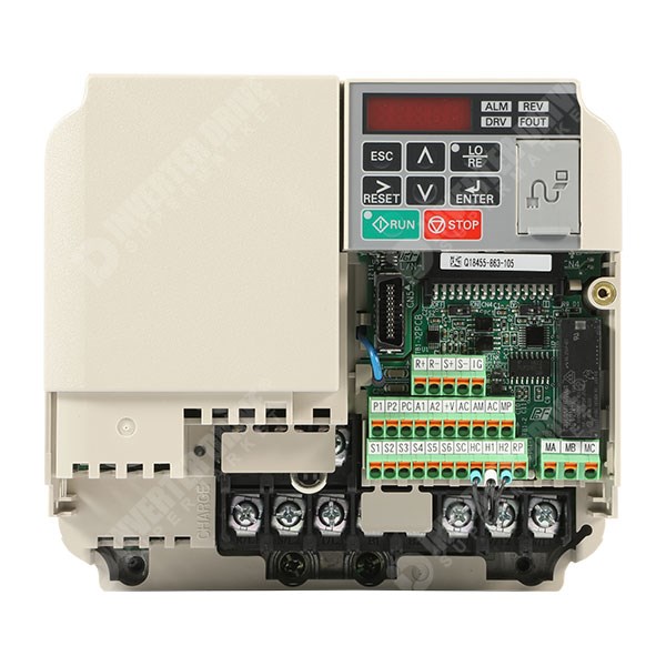 Photo of Yaskawa V1000 IP20 4kW/5.5kW 400V 3ph AC Inverter Drive, DBr, STO, Unfiltered