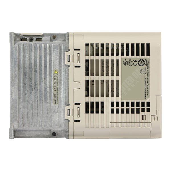 Photo of Yaskawa V1000 IP20 4kW 230V 1ph to 3ph AC Inverter Drive, DBr, STO, Unfiltered